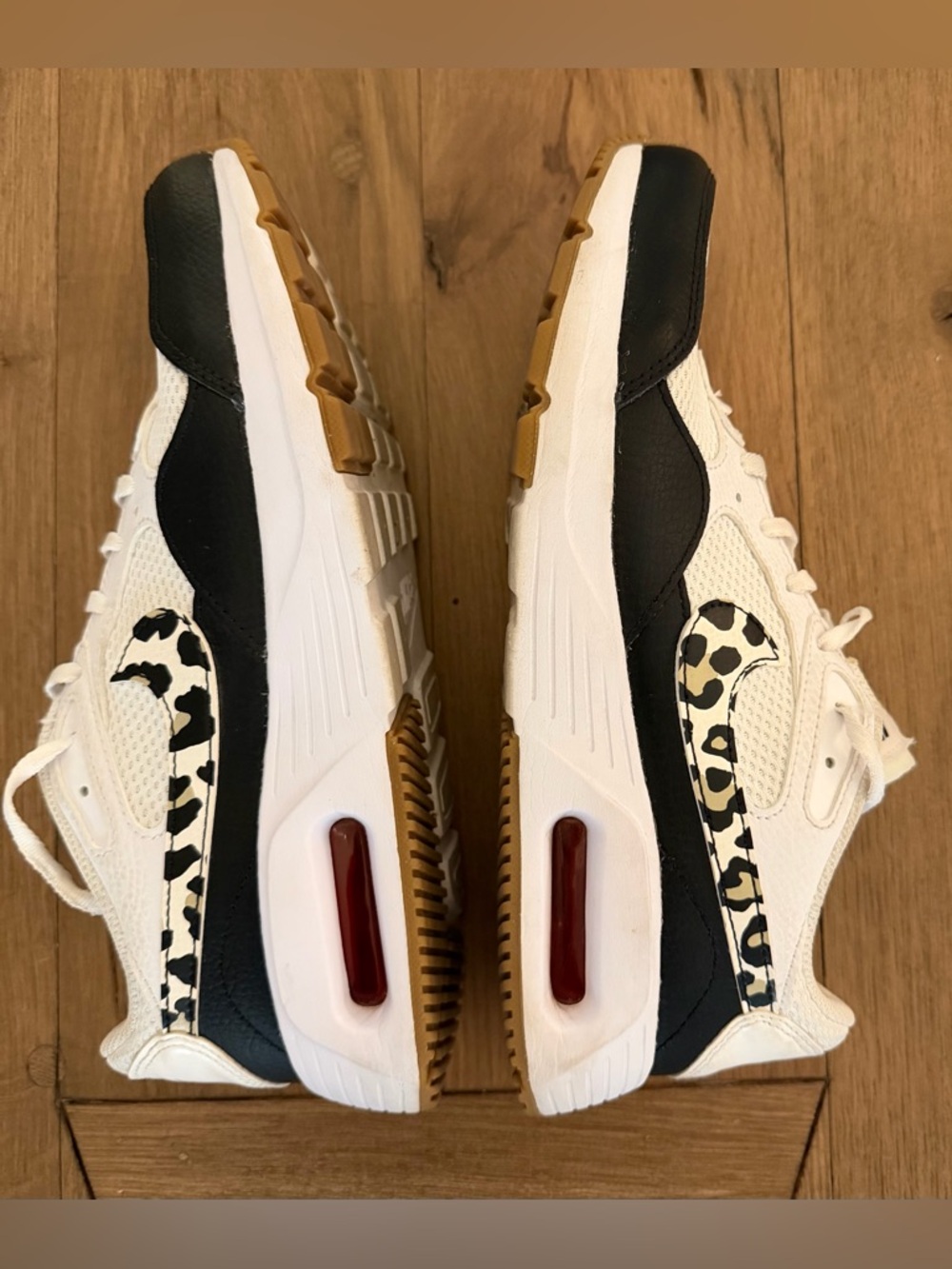 NIKE Women’s Air Max SC LP  Sneakers with Leopard Swoosh - Picture 7 of 14